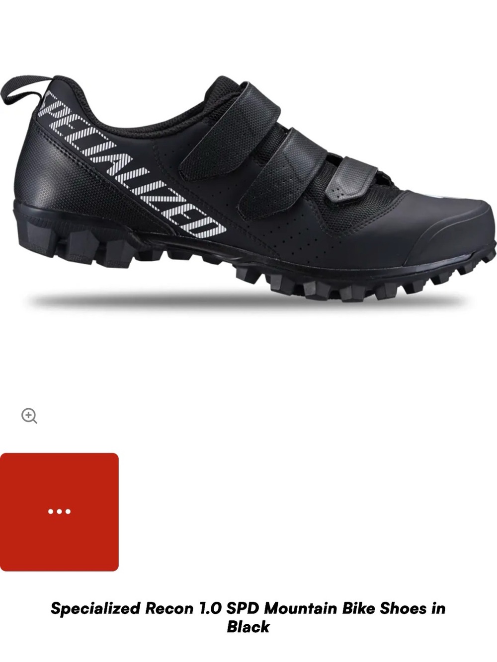 Specialized Recon 1.0 SPD Mountain Bike Shoes in Black Size 41, EUC